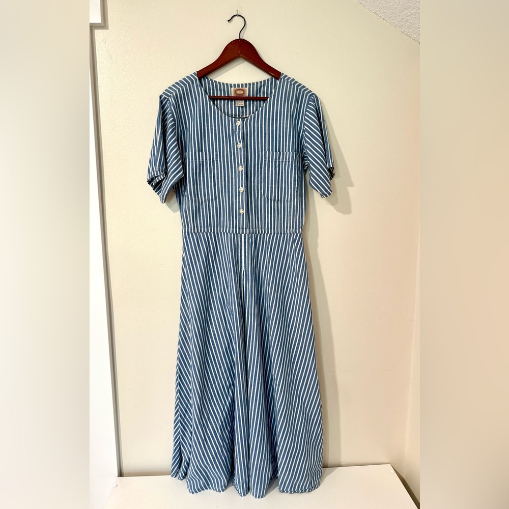 Vtg RARE Banana Republic Mill Valley Dress